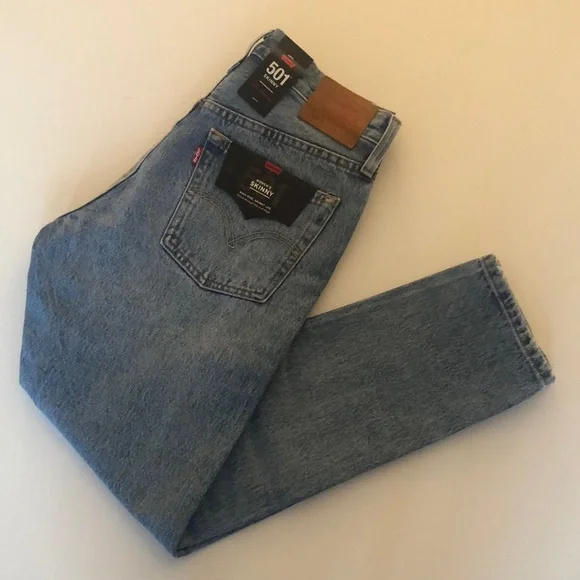 NWT! Levi’s 501 skinny jeans - no stretch. Perfect condition! - Picture 1 of 9